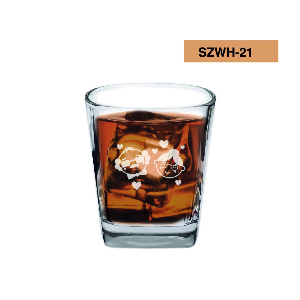 Szklanka do Whisky - Prezent dla Dziadków - 5 wzorów